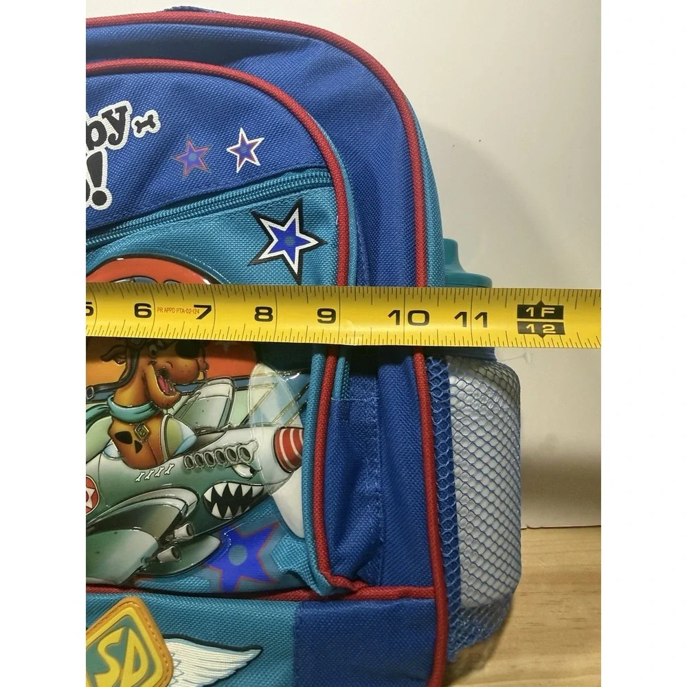 Scooby Doo Backpack Small  Medium Kids Size 12 inch ~ Hot Dog Pilot Design